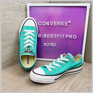 🦋Converse Chuck Taylorr All Star Low Top Teal